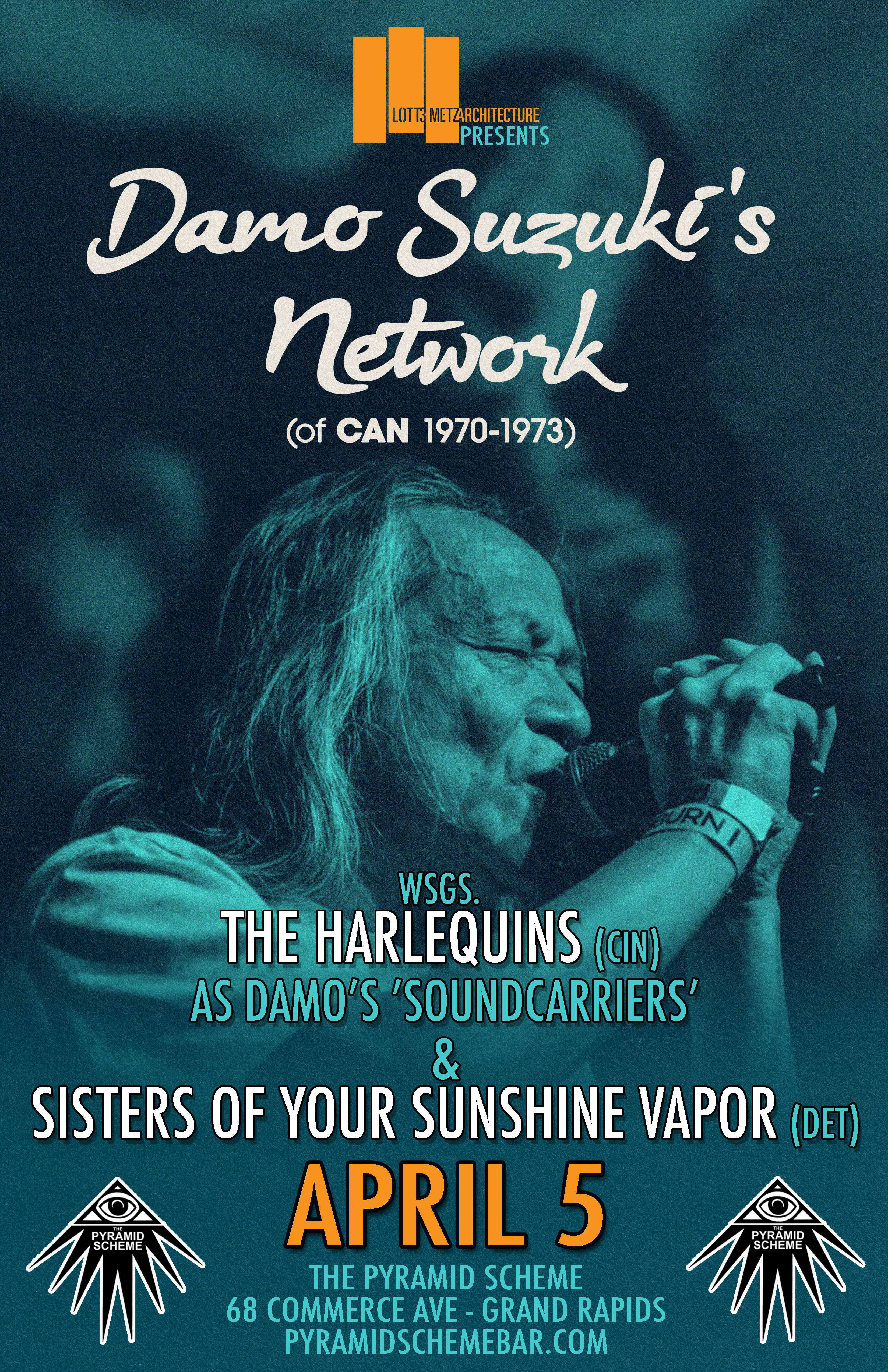 Canceled Damo Suzuki Of Can 1970 1973 W The Harlequins Sister Of Your Sunshine Vapor The Pyramid Scheme The Pyramid Scheme