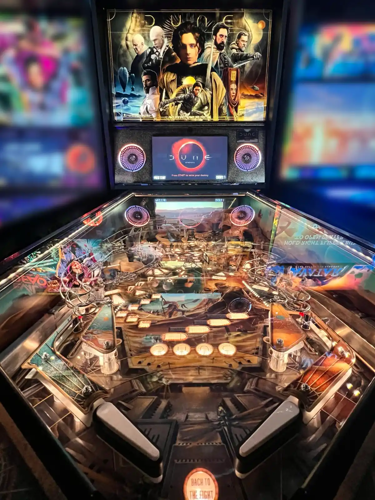 Dune pinball machine