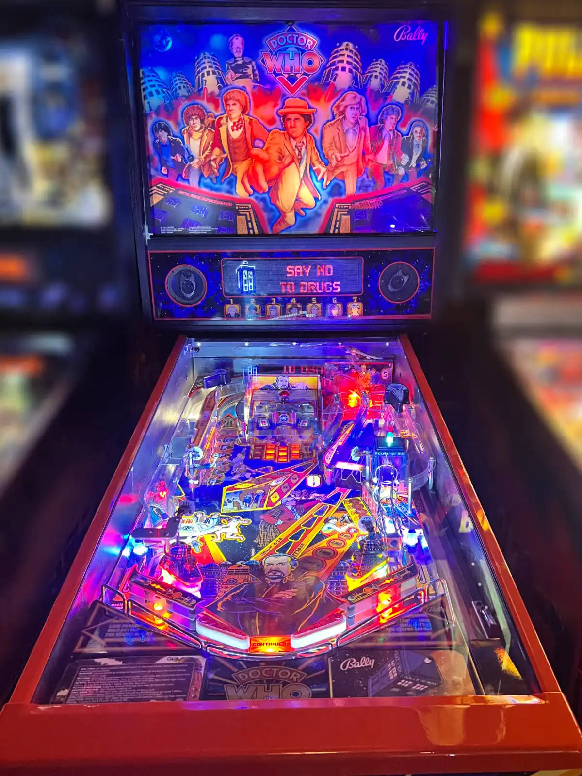 Doctor Who pinball machine
