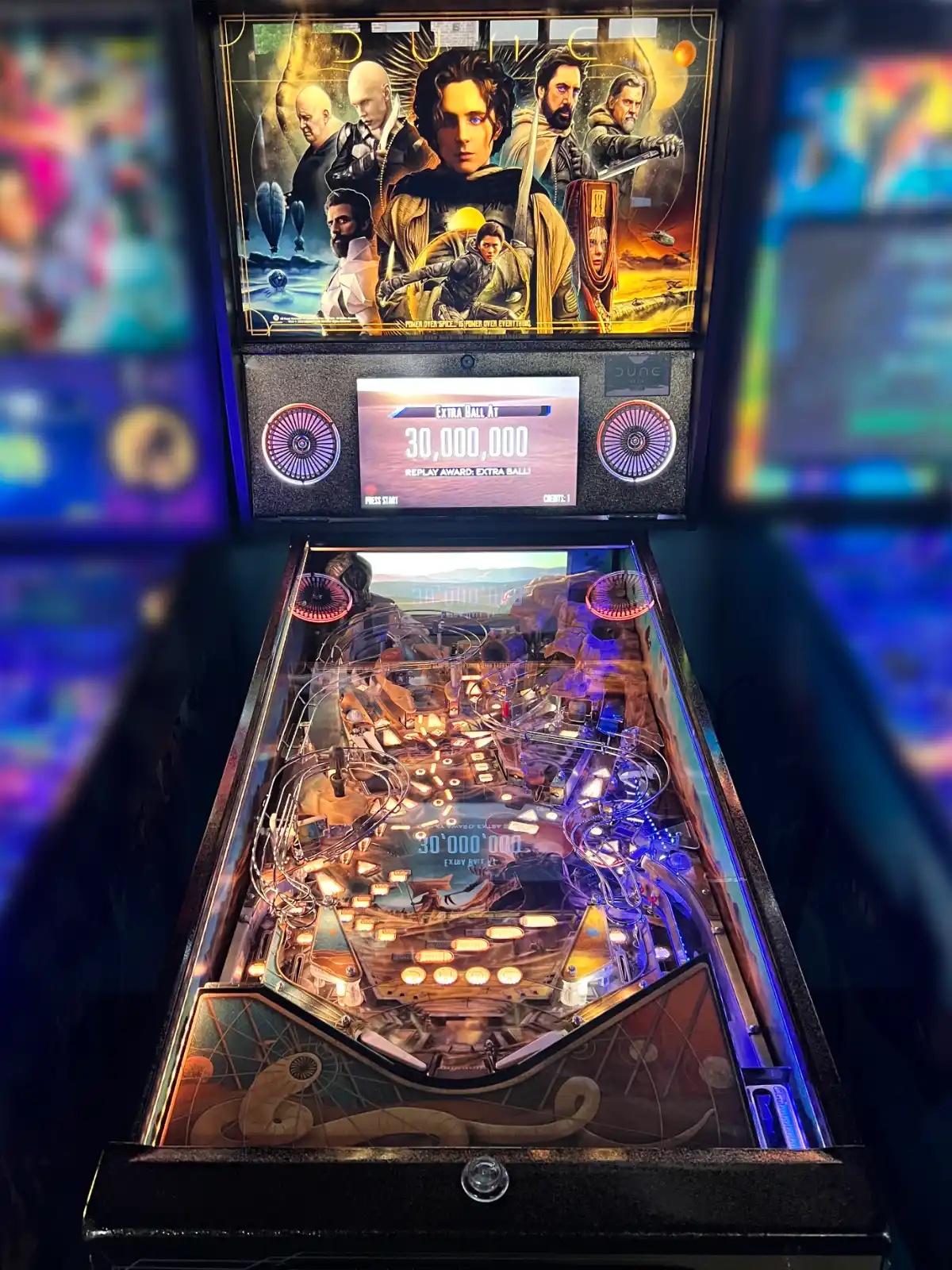 Dune pinball machine