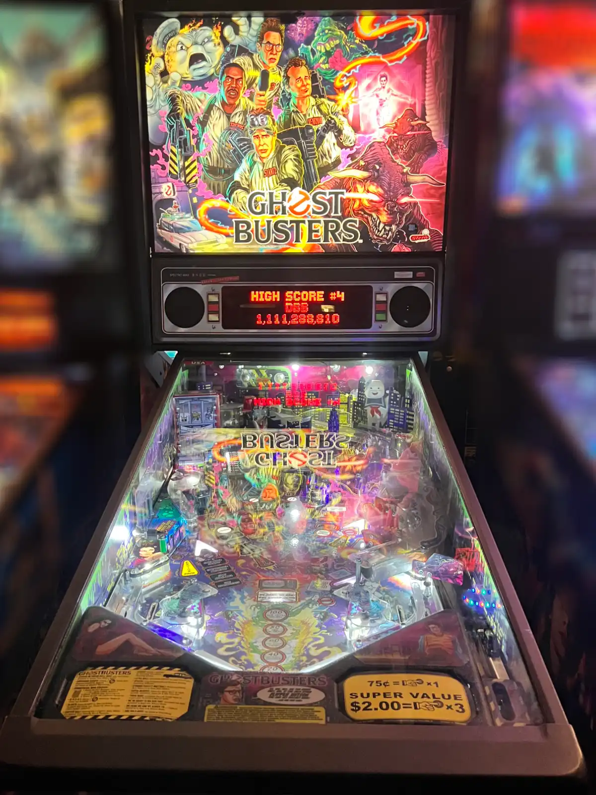 Ghost Busters pinball machine