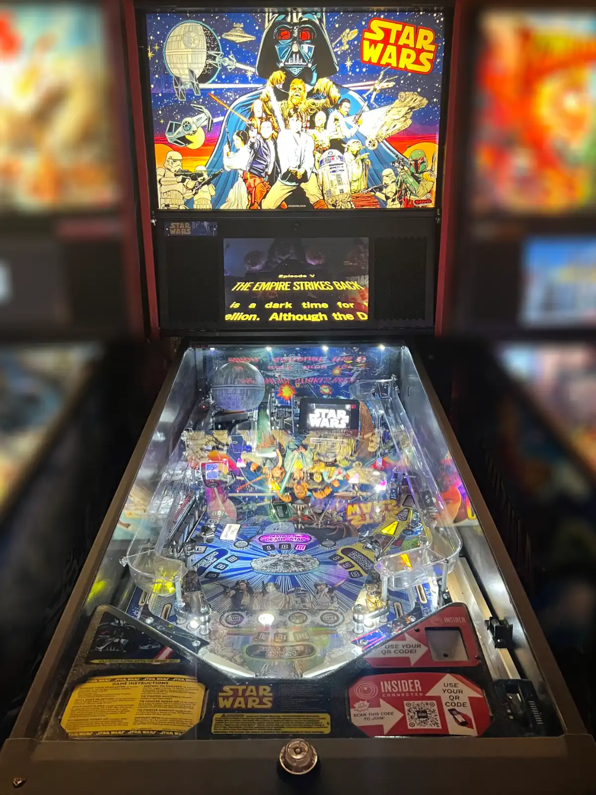 Star Wars pinball machine