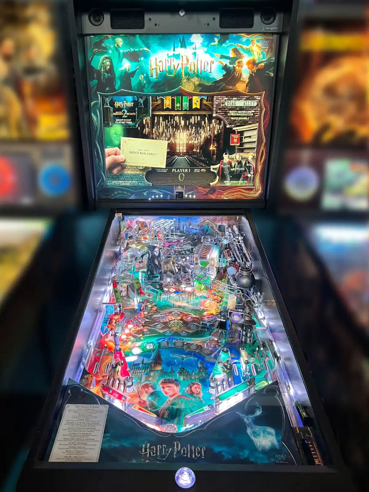 Harry Potter pinball machine