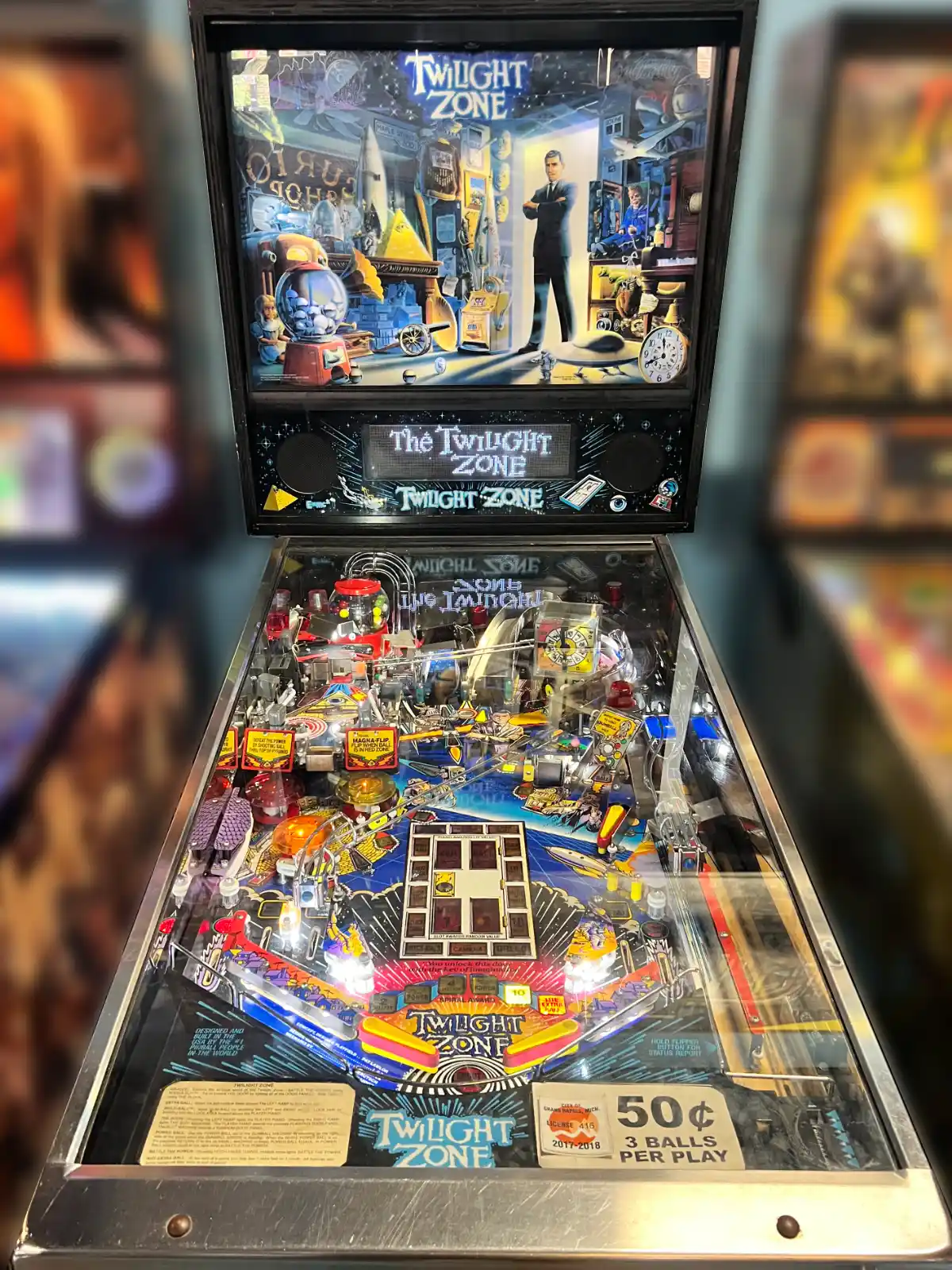 Twilight Zone pinball machine