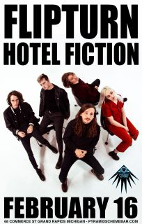 										Event poster for **SOLD OUT** Flipturn + Hotel Fiction
									