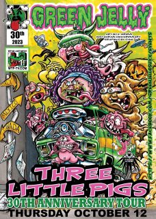 Event poster for Green Jelly