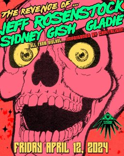 										Event poster for **SOLD OUT** Jeff Rosenstock + Sidney Gish + Gladie
									