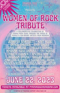 										Event poster for Women of Rock Tribute
									